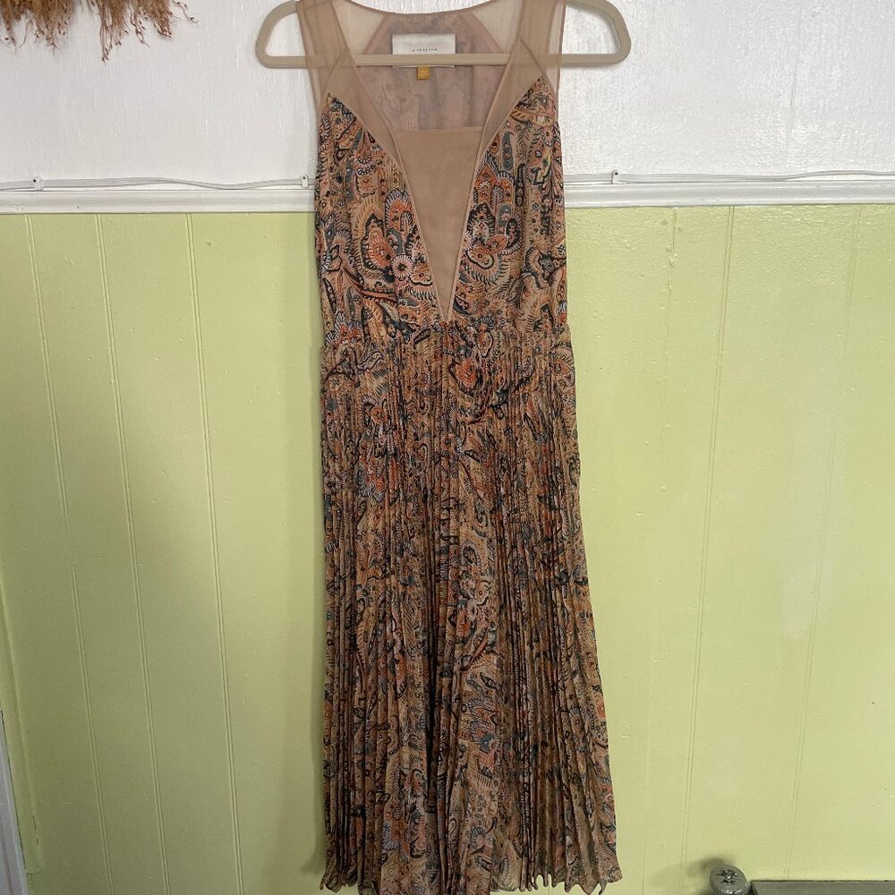 Beautiful Leifsdottir Printed Dress Small
